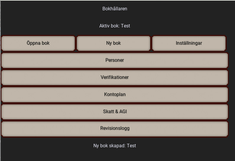 Keeper main menu screenshot